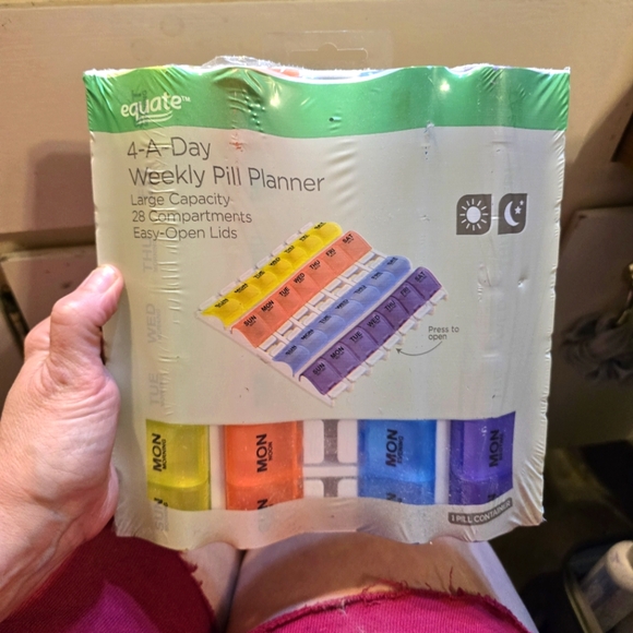 Other - Multi-Color Weekly Pill Planner